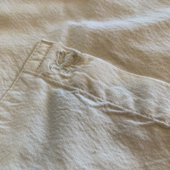 Mossimo Yellow Casual Button-Down Shirt - Picture 3 of 5